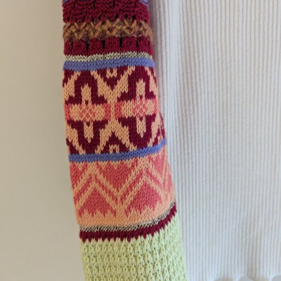 Free People Prism Fair Isle Boho Sweater - Picture 9 of 12